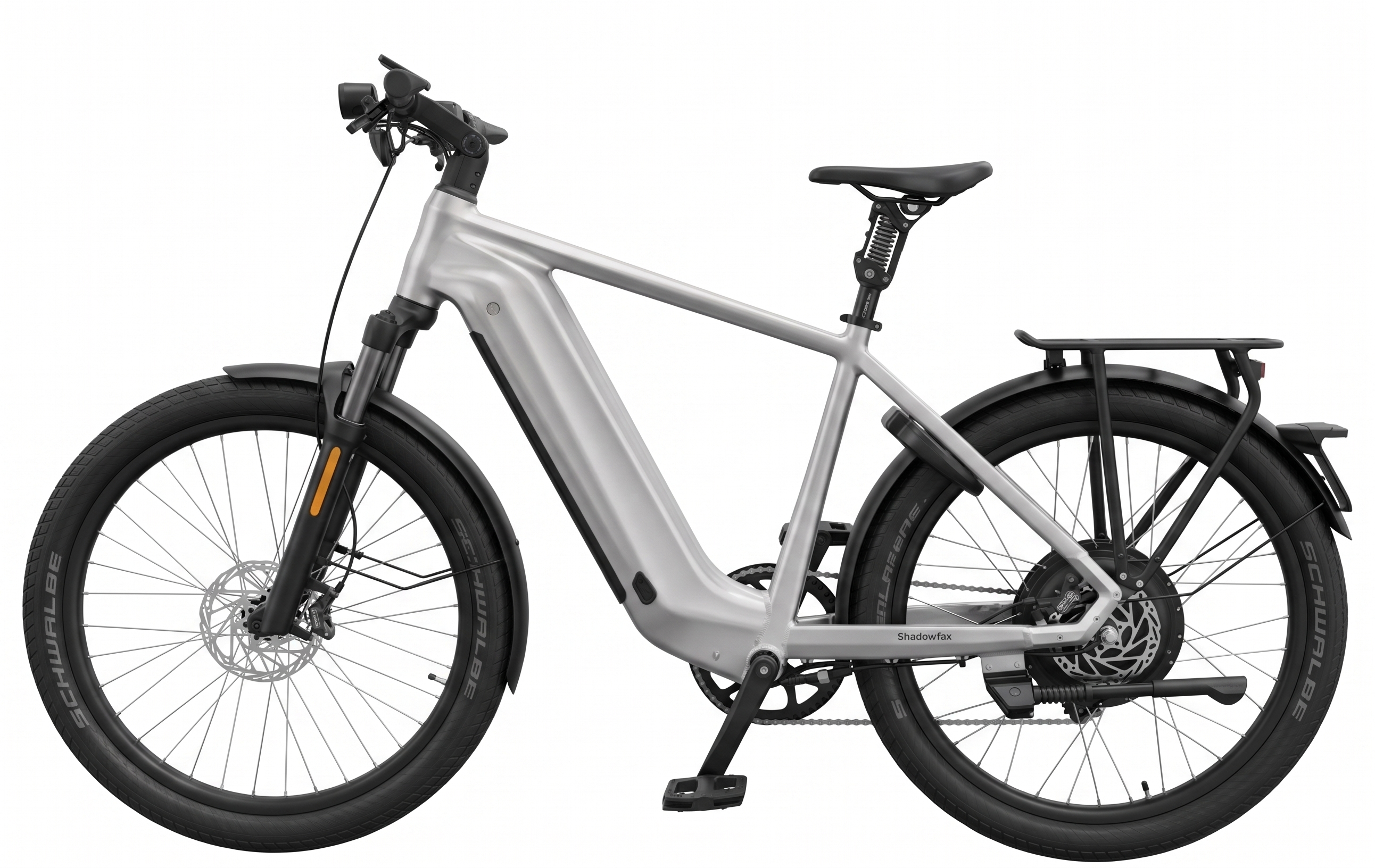 SHADOWFAX E-Bike in silhouette